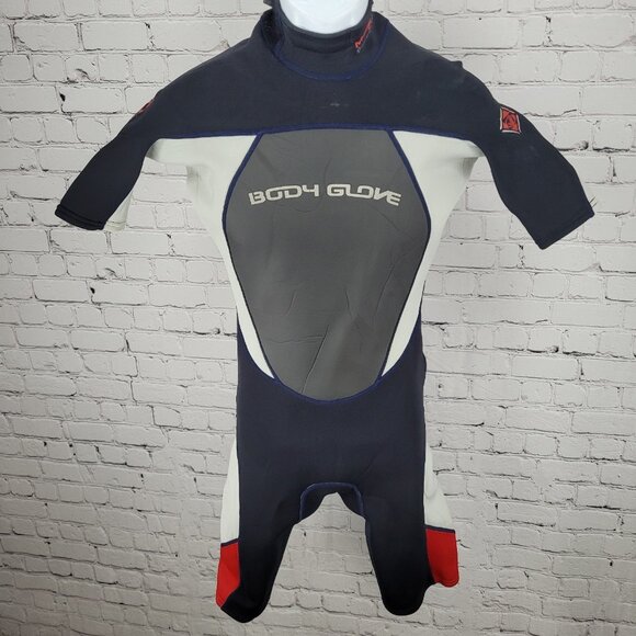 Body Glove Black 2:1 MM M4TR1X Comp Shorty Diving Springsuit Wetsuit Size Medium - Picture 1 of 15